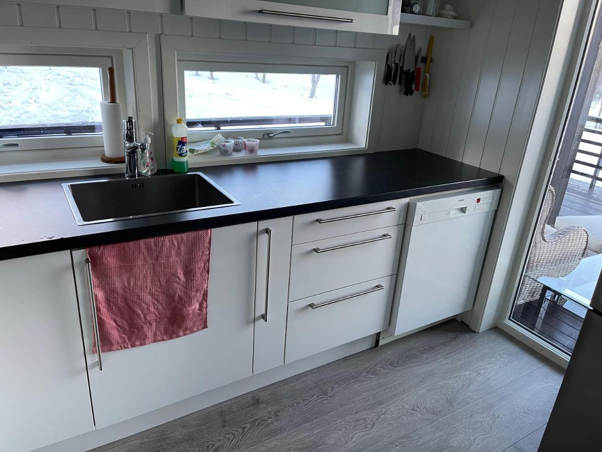 Vila Aurora Woods Skjervoy Exteriér fotografie